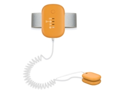 Alarma magnética para enuresis, recargable por USB, con 3 modos de recordatorio, Eifson (naranja)