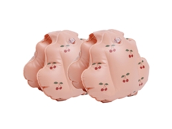 Brazalete De Natación Infantil Con Diseño De Dibujos Animados, Flotador De Pvc Para Niños Que Aprenden A Nadar (color Cereza).