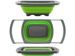 Colador De Fregadero Plegable, Colador Para Verduras/frutas Con Asas Extensibles, 6 Cuartos, Nuevo Utensilio De Cocina Esencial
