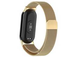 Correa de reloj de metal estilo malla para Xiaomi Smart Band 8/8 NFC/9 NFC/9 Saisiyiky