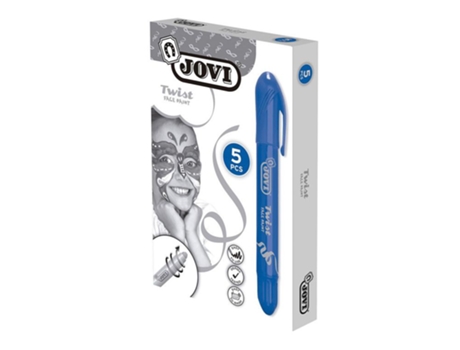 JOVI Barra Maquillaje JOVI Twist Make-up Colores (Caja 5 ud.) - Azul