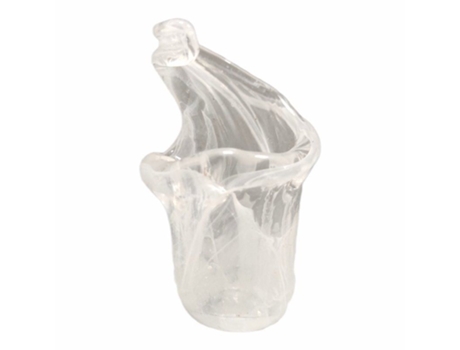 Tulipa de cristal mini VULCANO 8x4.5cm apertura 1cm