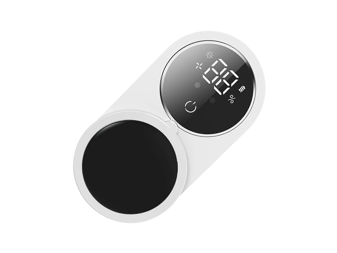 Esterilizador portátil de cepillos de dientes totalmente automático con pantalla LED de 24 horas, compatible con la mayoría de los cepillos de dientes. Nostalgia88