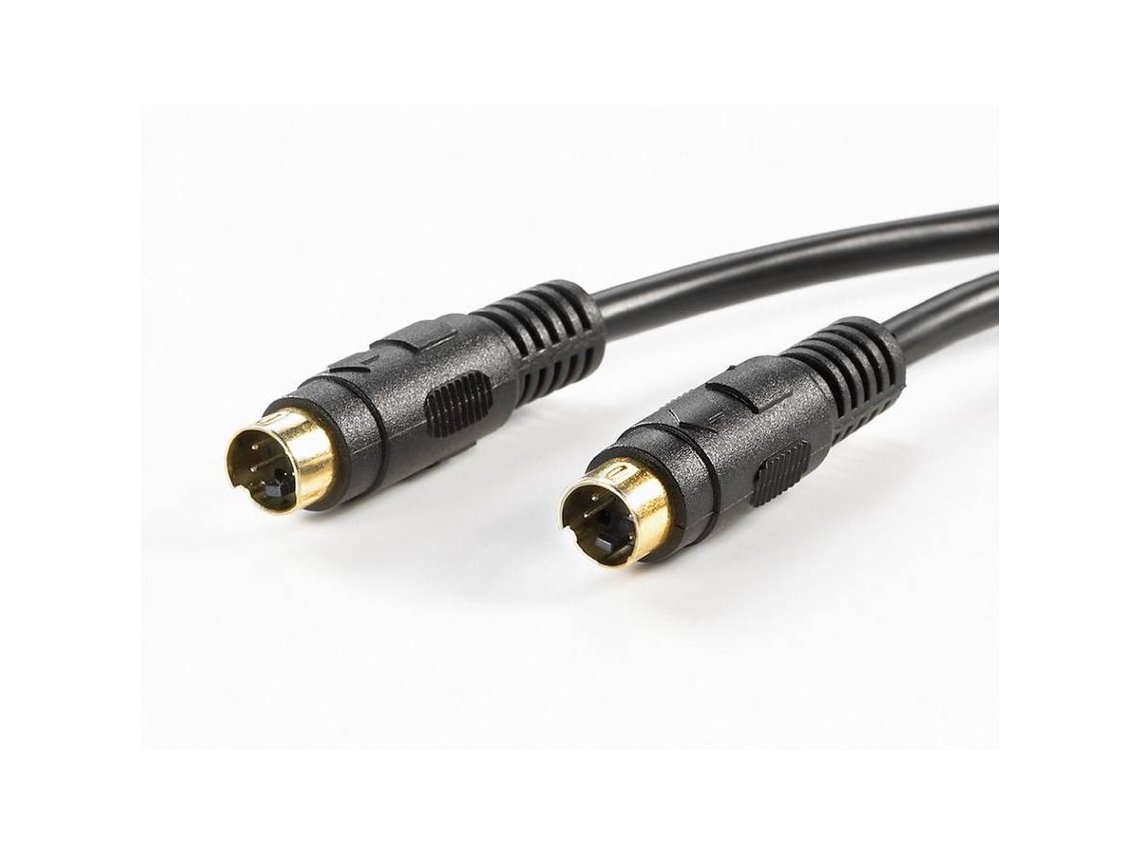 Cable VALUE (S-Video - 3m - Negro)