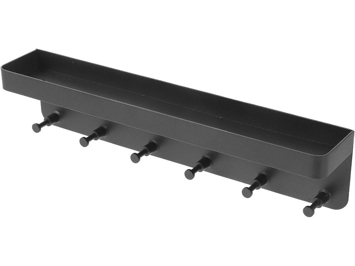 Soporte De Pared De Metal Negro Para Medallas, Expositor Compacto.
