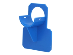 Soporte para tubo de piscina con correa de fijación apto para piscinas Intex azul