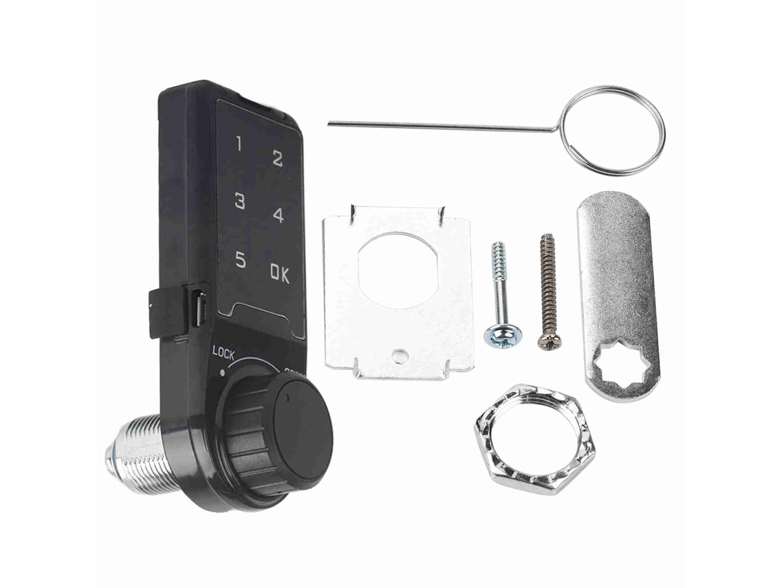 Cerradura electrónica con teclado táctil, código L=30 mm