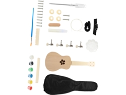 Kit De Montaje De Ukelele Casero - Manual Para Construir Un Ukelele Único - Instrumento Para Padr...