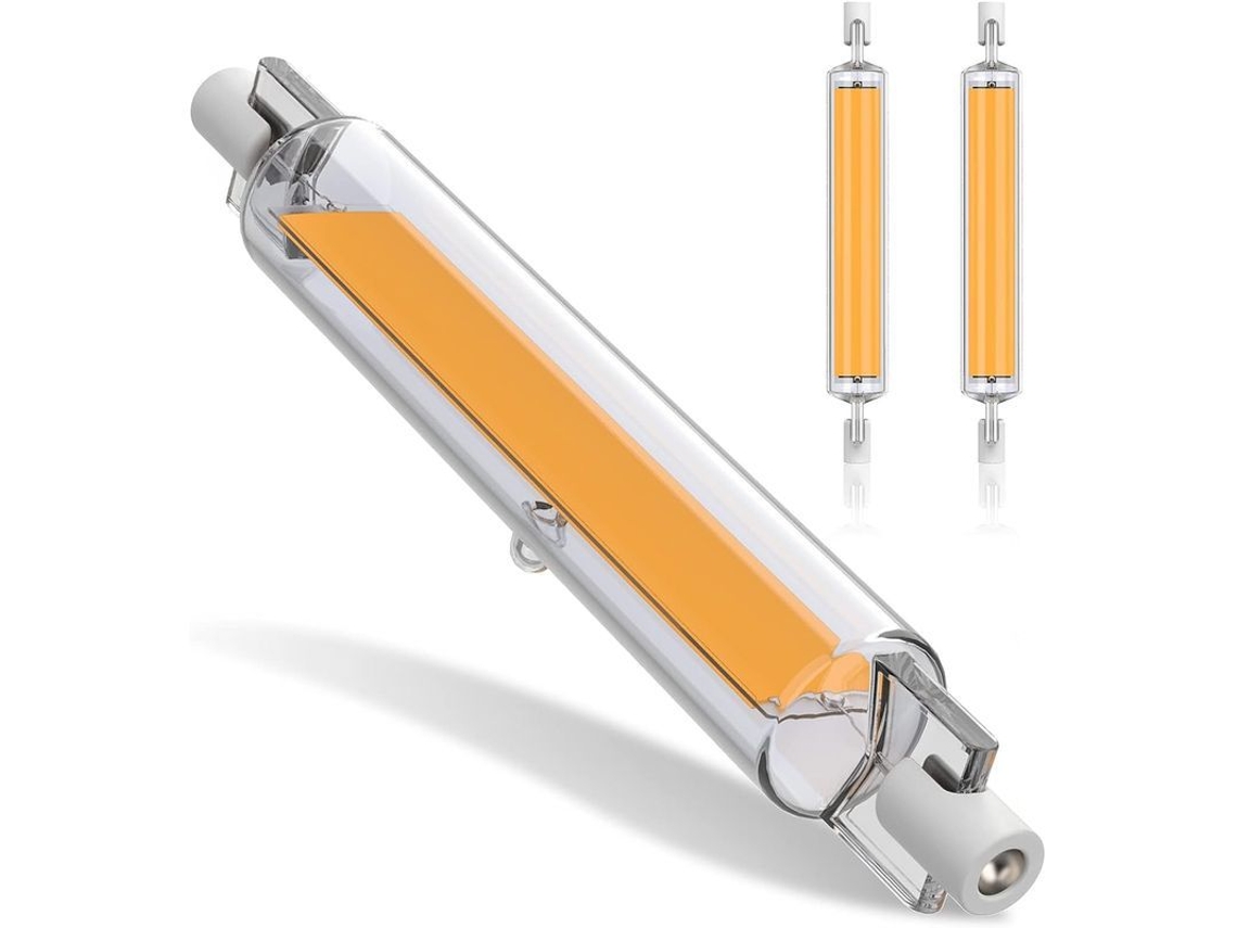 2026altiro-bombilla Led R7s De 118 Mm Y 20 W, Regulable, Luz Blanca Cálida De 3000 K, 2000 Lúmenes, 220-240 V, Paquete De 2, Clase Energética F.