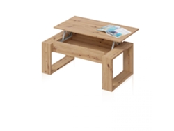 Mesa De Centro Elevable Neo Alpine Oak 105 X 45 X 55 Cm