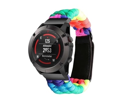 Pulsera de Alambre Trenzado para Garmin Instinct Esports Edition Multicolor VEANXIN
