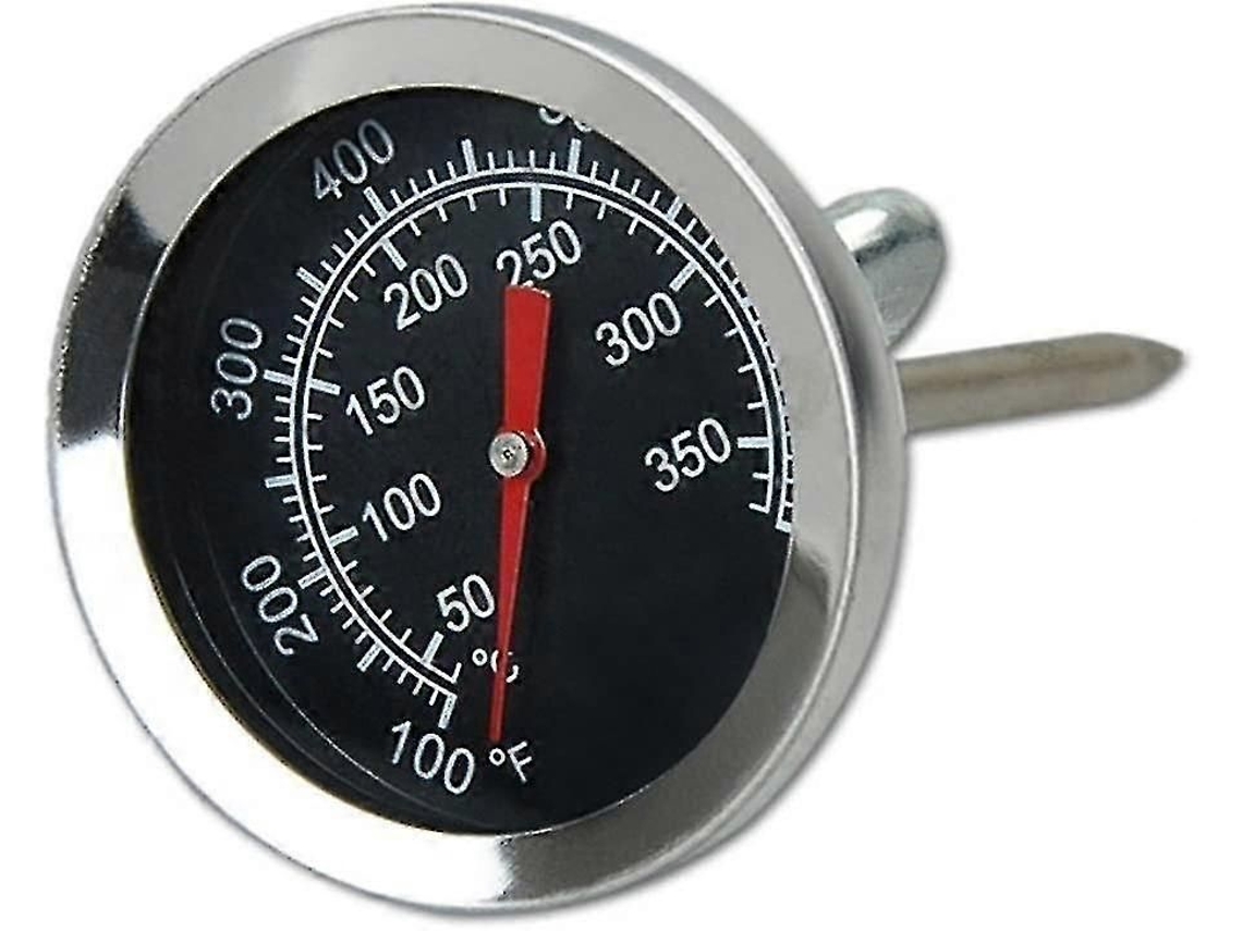 Termómetro de acero inoxidable para horno, barbacoa, parrilla y ahumador GOKOCO