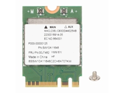 Tarjeta De Internet Inalámbrica Dual Band Adaptador Wifi M.2 Rápido Y Estable Para Portátil