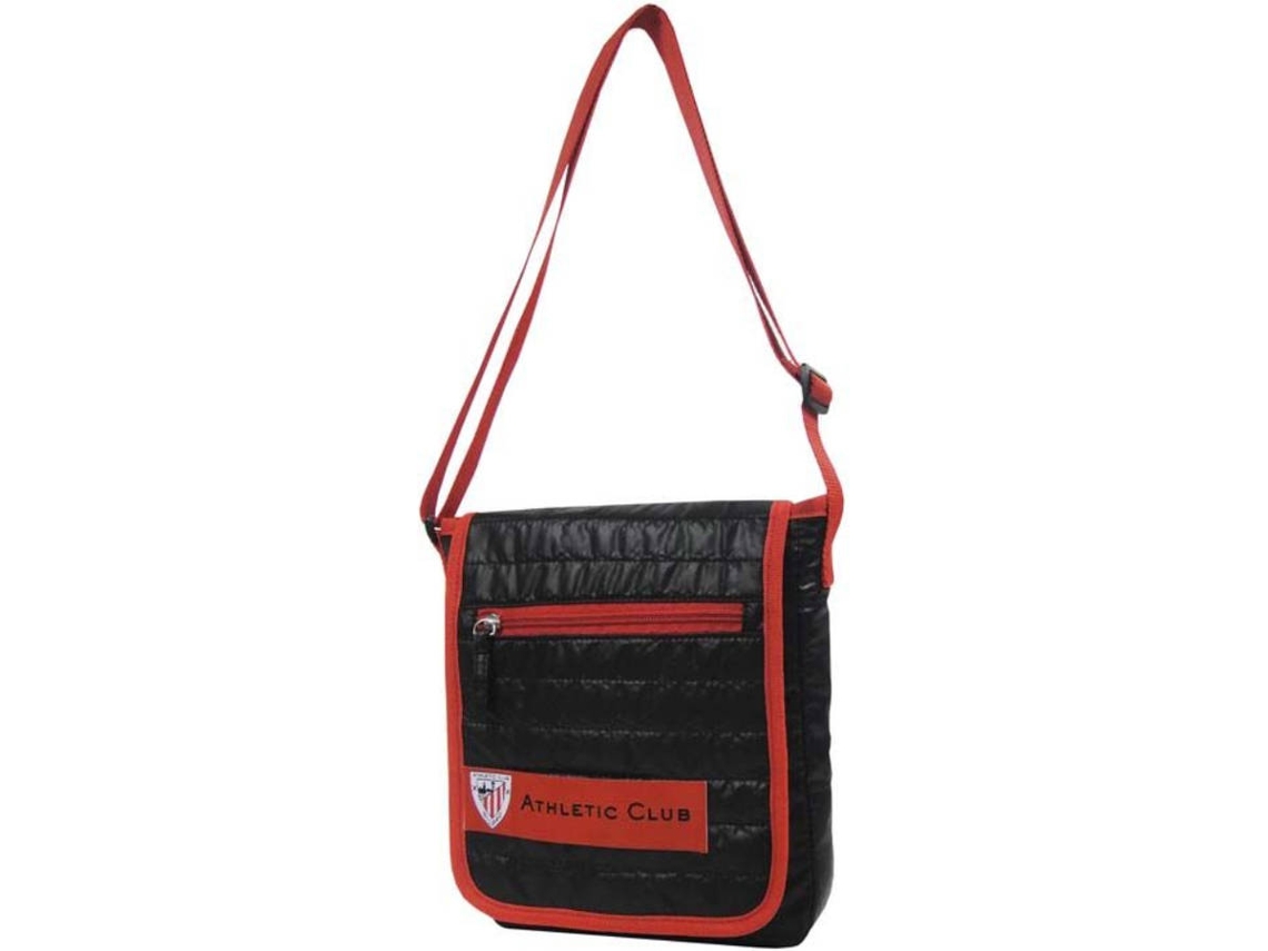 Bandolera ATHLETIC CLUB BILBAO (Negro - Poliéster - 27x24x4 cm)