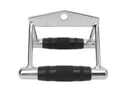 Danu2026-mango Double D Row Handle Para Máquina De Cable, Accesorio Para Gimnasio En Casa, V Bar Para Pull Down Lat, Capacidad Hasta 880lbs