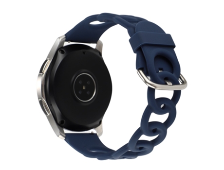 Correa de Silicona 22mm rosquilla hueca para Huawei Watch Buds/GT3 SE/GT3 Pro 46mm - azul medianoche