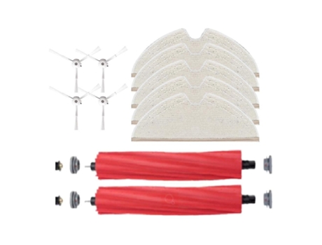 Cepillo lateral 11 piezas para Roborock T8/q7 Max / Max + paño de fregona limpiador principal