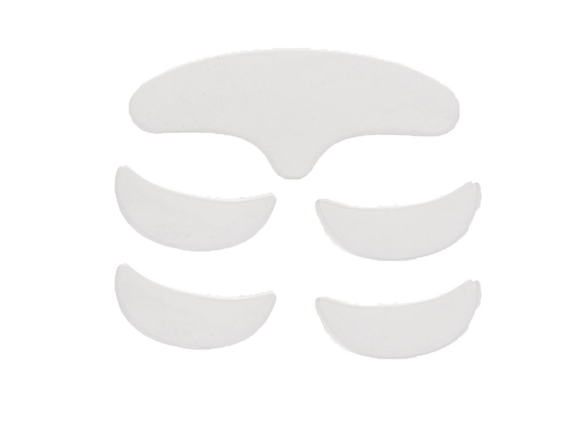 Parches antiarrugas de silicona reutilizables y lavables para la frente, los ojos y la cara