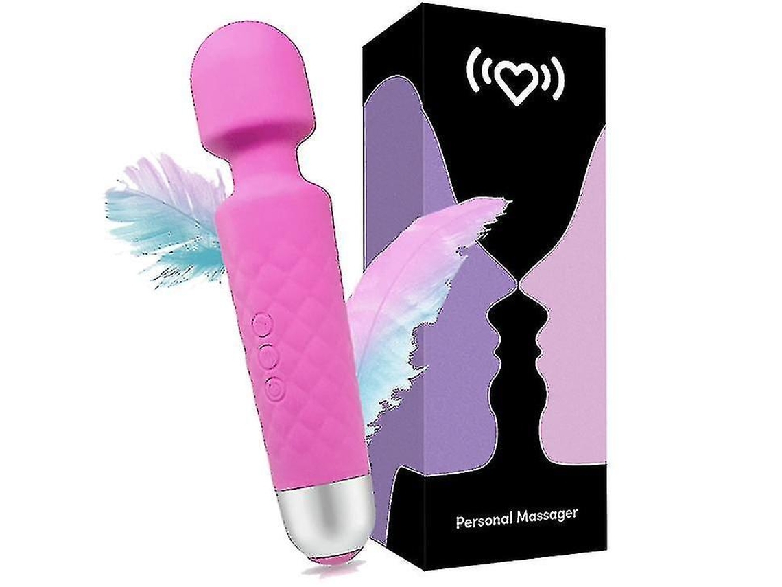 Varita De Masaje Vibradora Yemaesre Ccr0317zzh42 Varita De Masaje Corporal Personal Recargable Por Usb Rosa