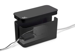 Organizador de Cable CableBox Mini Negro