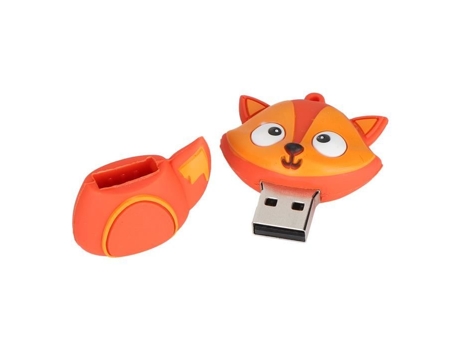 HURRISE Pendrive USB Flash Drive Lindo Animal de Dibujos Animados USB2.0 Pendrive para Niños Estudiantes Computación Interna 32Gb