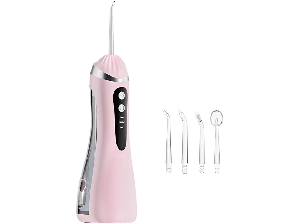 Irrigador Bucal Portátil Para El Hogar Con Pulso De Alta Frecuencia (blanco)