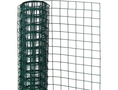 Nature Alambrada cuadrada 0,5x5 m 13 mm acero recubrimiento plástico