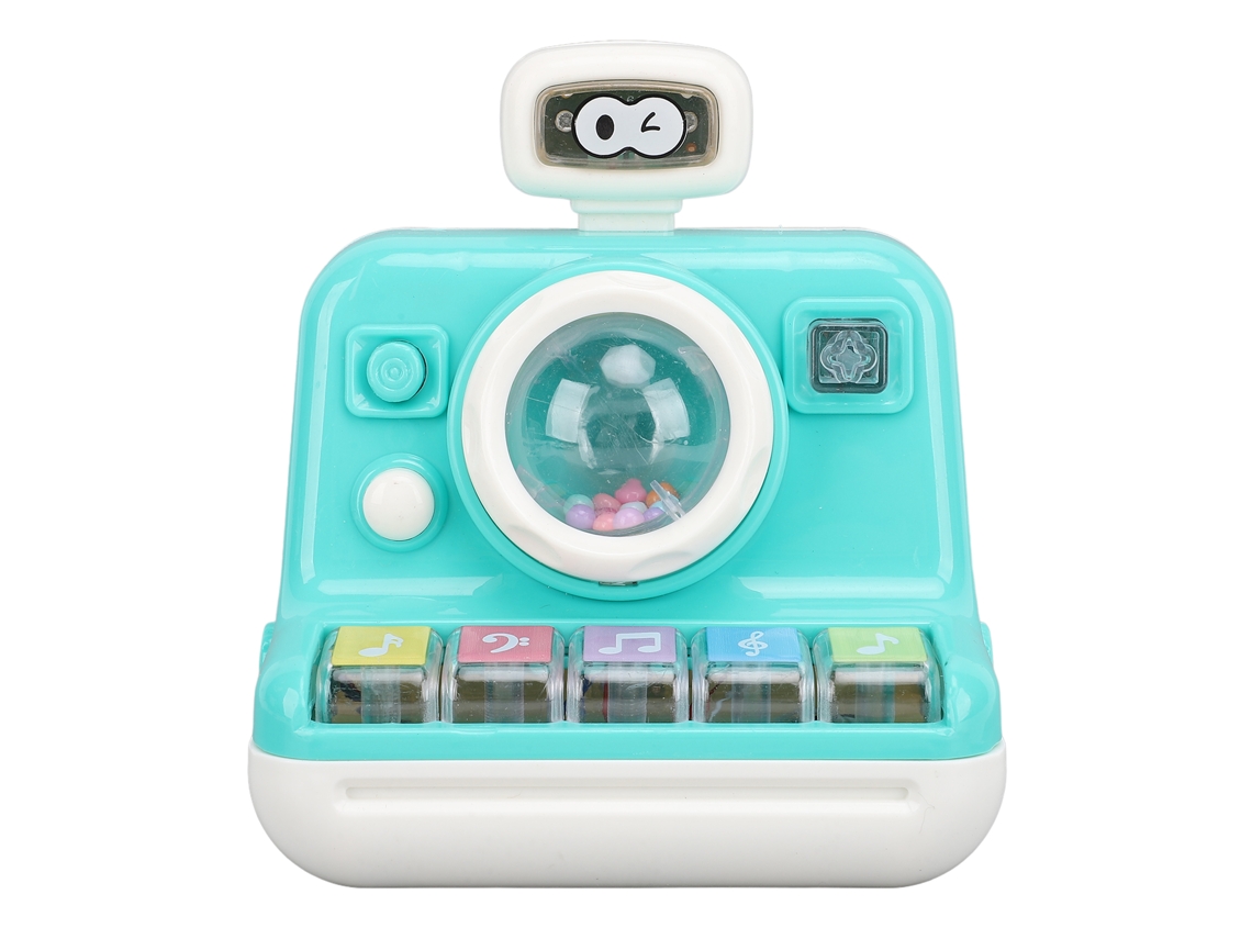 Ats-juguete Educativo Cámara Piano De Dedo Para Bebés Desarrollo Coordinación Mano-ojo Azul