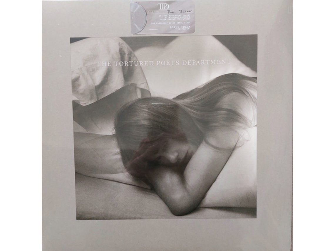 TAYLOR SWIFT - The Tortured Poets Department 2LP VINILO BEIGE Gatefold EDICIÓN ESPECIAL