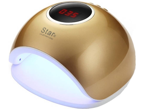Secador para Uñas RAINSOLID Star5 Ultravioleta (Dorado)