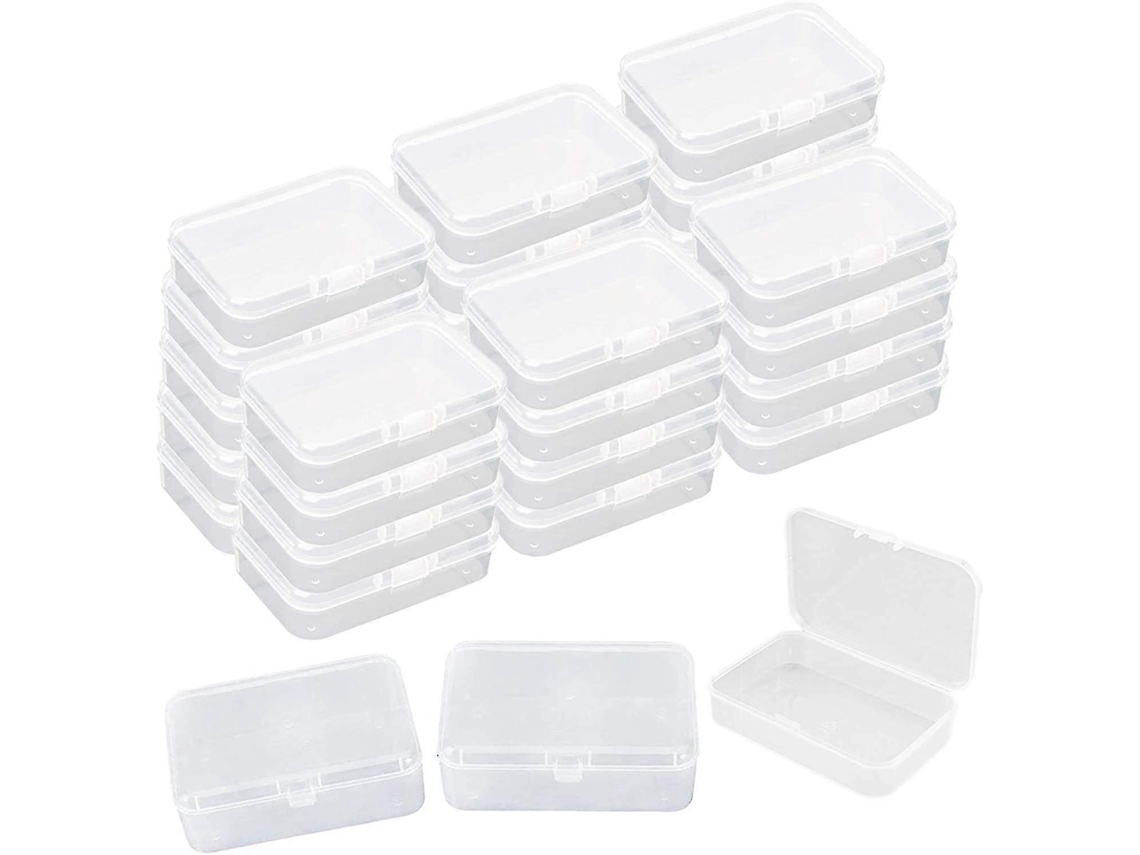Caja organizadora para exhibir relojes y joyas con 2 niveles y 24 compartimentos, tapa transparente, ideal para hombres y mujeres. Hengjian