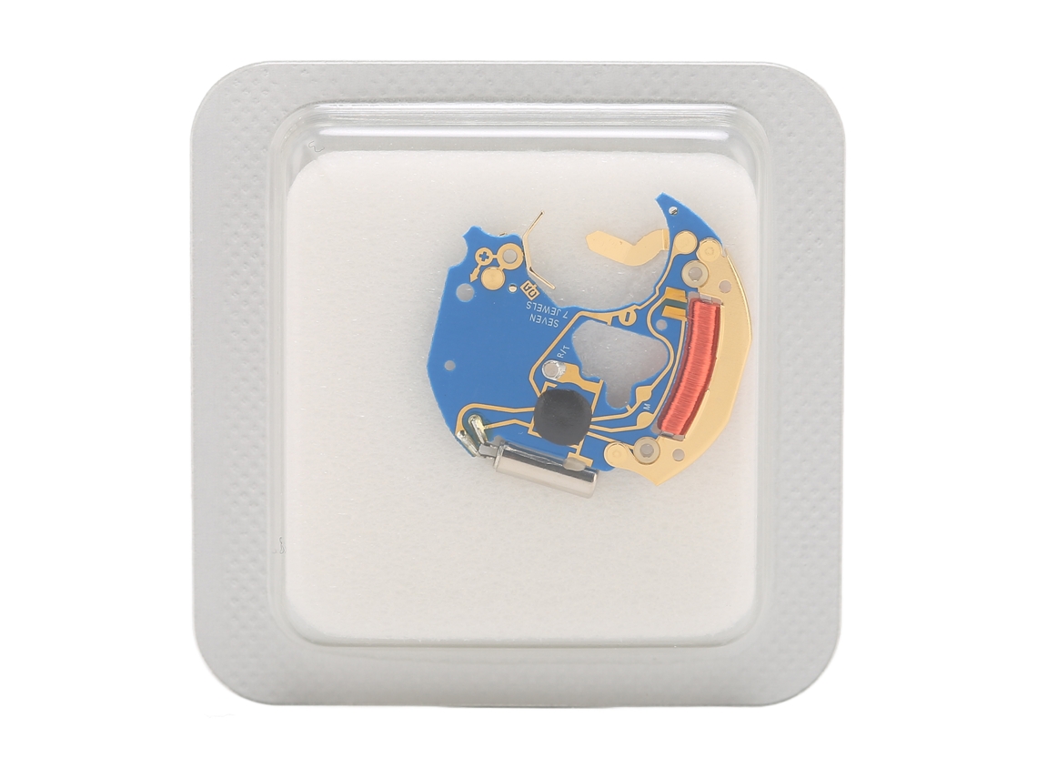 Reloj De Cuarzo Con Mecanismo De Bobina Y Placa De Circuito Impreso. Artesanía Exquisita. Reemplazo Práctico.
