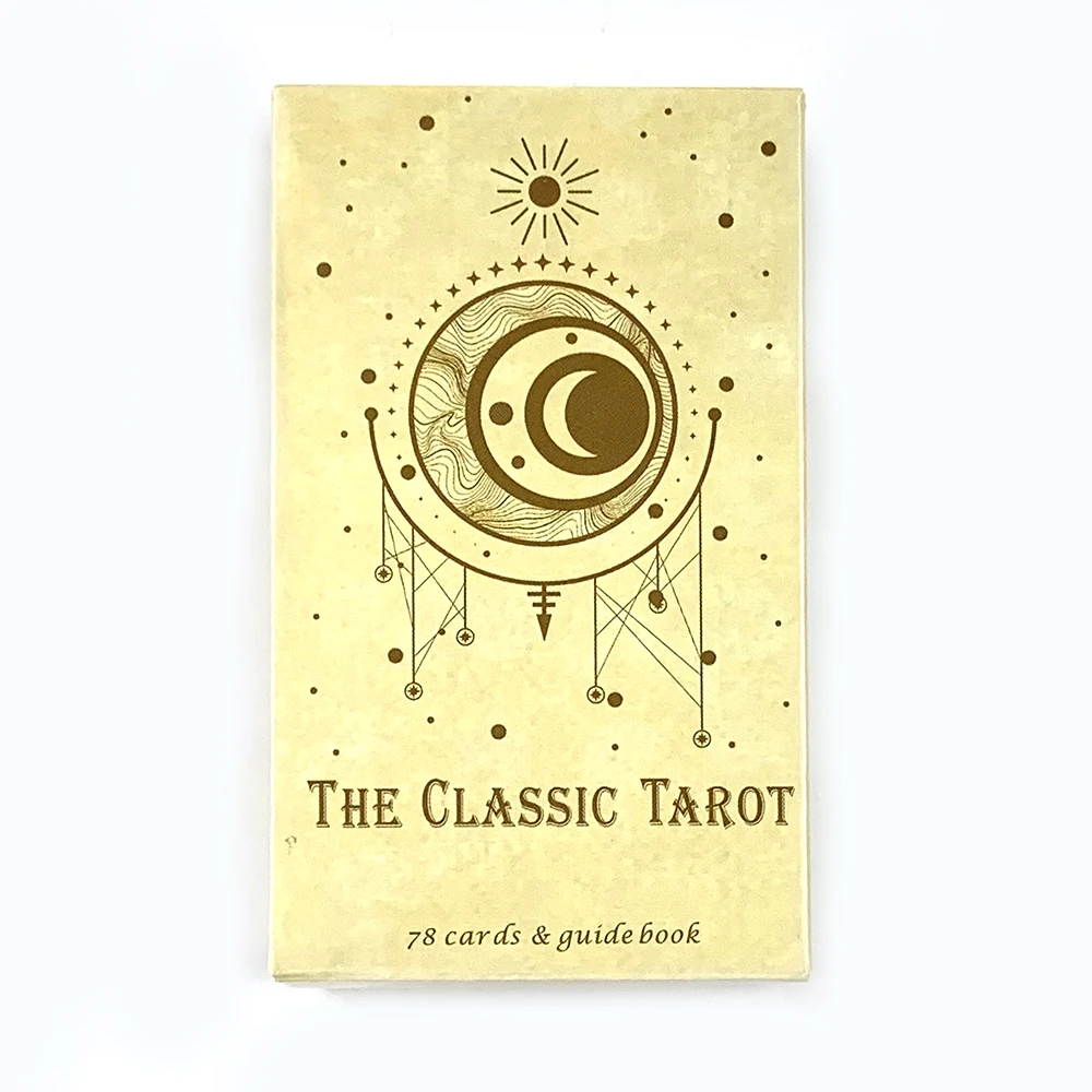 (estilo 3) Manual De Instrucciones En Papel Para El Juego De Cartas Del Tarot, Diseño Clásico, Adecuado Para Principiantes Y Profesionales.