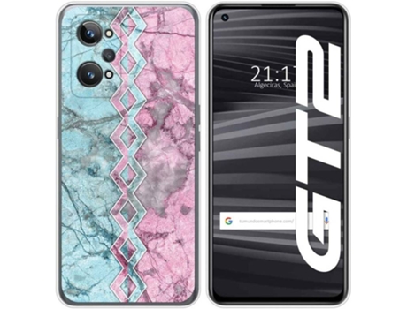 Carcasa para Realme GT 2 5G TUMUNDOSMARTPHONE Dibujos Mármol 08 Multicolor