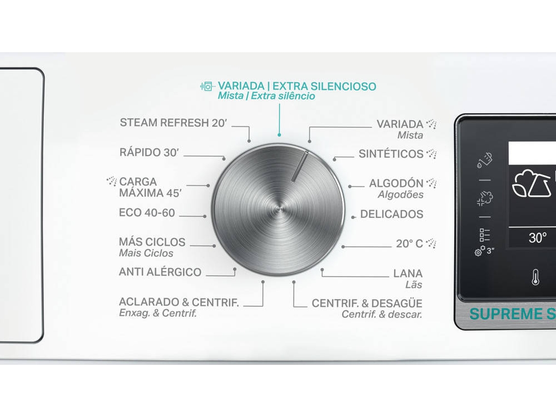 Lavadora WHIRLPOOL W8 W946WR SPT (9 kg - 1400 rpm - Blanco)