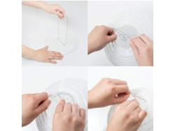 Farolillos de papel para fiestas y decoración de habitaciones
