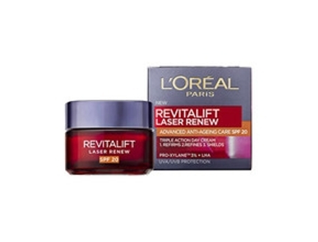 L´ORÉAL - Anti-Wrinkle Day Cream SPF 20 Revitalift Laser Renew (Advanced Anti-Ageing Care ) 50 ml 50ml