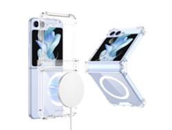 Funda Protectora Airbag Anticaída Carga para Samsung Galaxy Z Flip 6 SIURN Transparente