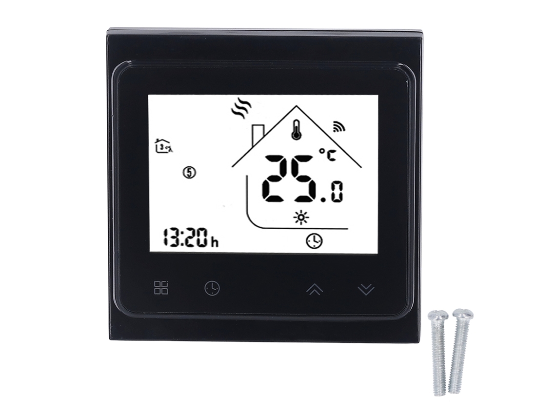 Termostato Digital Para Calefacción Con Pantalla Táctil Lcd Y Control De Temperatura Wi-fi.