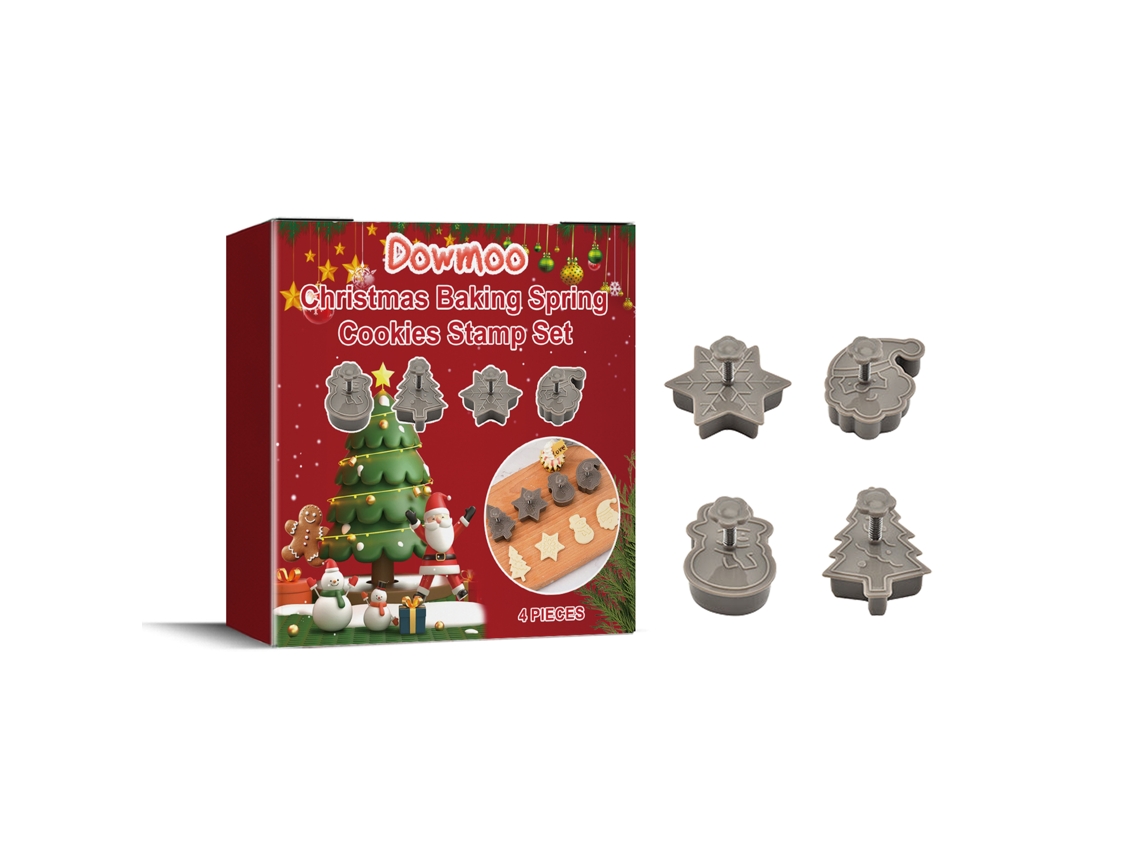 Cortador de galletas de Navidad y primavera