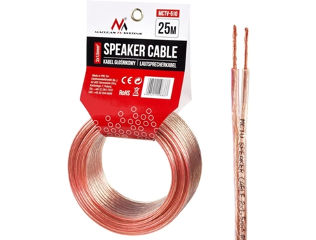 Bobina de cable de altavoz de 2 x 1,5 mm² MACLEAN ENERGY