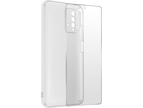 Carcasa Xiaomi Redmi 9T AVIZAR Silicone y Cristal Templado 9H Transparente