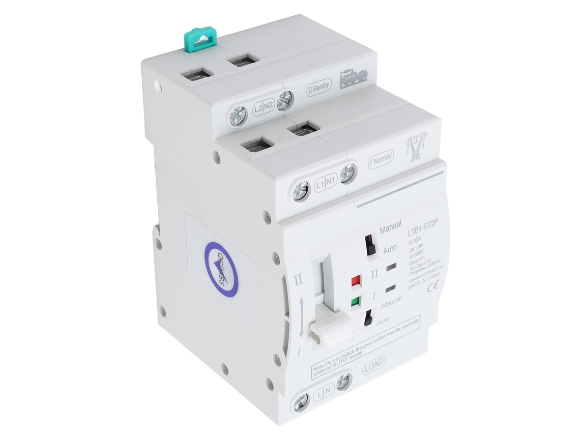 2026velora-interruptor De Transferencia Automática De Doble Potencia Din Rail Ats 32a Para Generadores