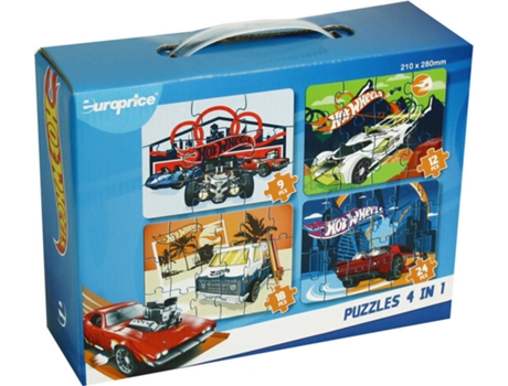 Puzzle HOT WHEELS Hot Wheels: Evolutivos (Edad Mínima: 3 anos - 50 Piezas)
