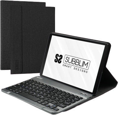 Subblim Funda Con teclado keytab pro bt samsung gt a t510515 black galaxy subkt3bts001 negro talla tablet 10.1 t51051