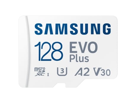 Tarjeta de Memoria MicroSD SAMSUNG 128GB EvoPlus