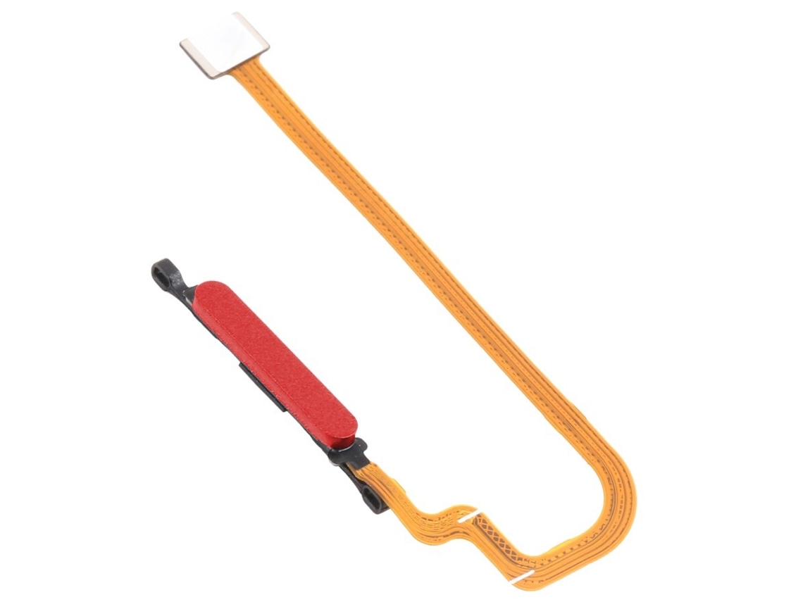 Cable Flex Boton De Huella Compatible Para Xiaomi Redmi 3t / Poco M3 Color Rojo