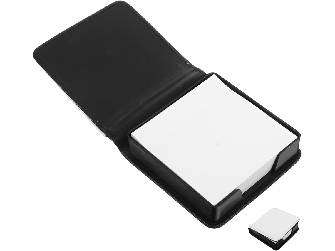 Cuadernos de cuero sintético con páginas en blanco para estudiantes y oficinas, transferencia térmica, Gokoco