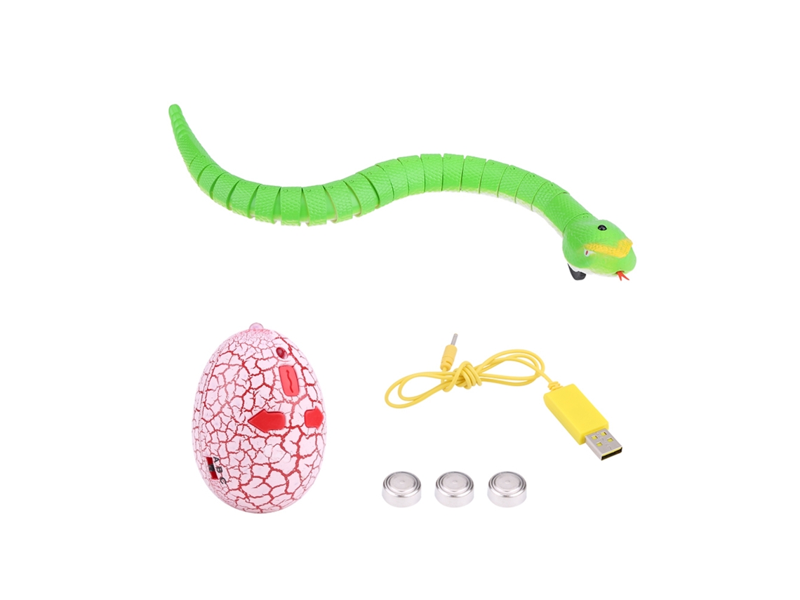 Serpiente De Juguete Con Control Remoto Infrarrojo Falso Para Niños Con Truco De Control Remoto.