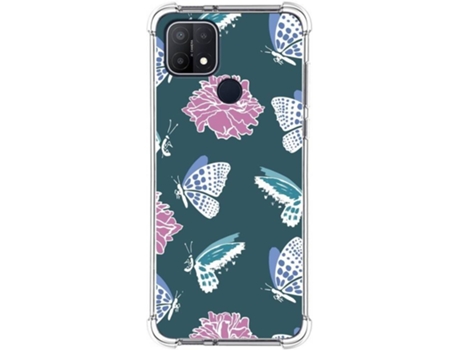 Carcasa Oppo A15 TUMUNDOSMARTPHONE Dibujos Antigolpes Flores 10 Multicolor